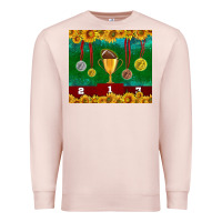 Pale Pink american football trophy cup and medal tumbler Premium Sweatshirt - BundleAndBundleShop
