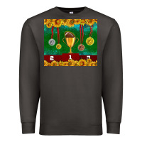 American Football Trophy Cup And Medal Tumbler Premium Sweatshirt | Teevron