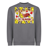 Storm tis' the season softball with cowhide tumbler tbs Heavyweight Sweatshirt - TumblerDesignByShophia
