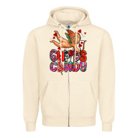 Sandshell cupids candy olivia Zipper Hoodie - OliviaCreatesArt
