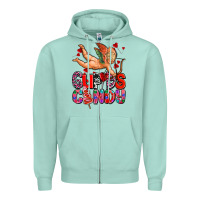 Seafoam cupids candy olivia Zipper Hoodie - OliviaCreatesArt
