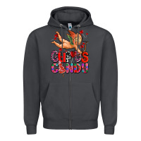Smoke cupids candy olivia Zipper Hoodie - OliviaCreatesArt