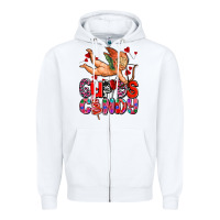 White cupids candy olivia Zipper Hoodie - OliviaCreatesArt