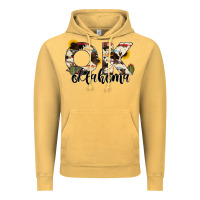 Vintage Mustard oklahoma state cowhide serape cactus Vintage Hoodie - RanaPortraitStore