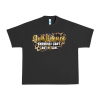 Pigment Black god fidence knowing i can't but he can Urban Heavy Tee - Artiststas