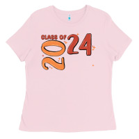 Bubblegum Pink custom class of 2024 name of school font  super sn Ladies Tee - MaliasSmallBusiness