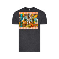 Vintage Black Fall With Baby Goat Vintage Tee - LillyAllenDesigns