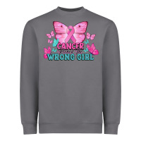 Storm Cancer picked the wrong girl Cancer Awareness Heavyweight Sweatshirt - HowdyJamesFarm