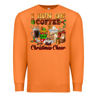 Carrot i run on coffee and christmas cheer Premium Sweatshirt - FaDigitalArtStudio