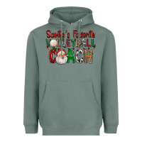 Sage Santa's Favorite Volleyball Coach For Christmas Heavyweight Hoodie - FaDigitalArtStudio