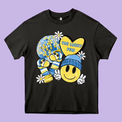 The Lucky Few Heavy Core Tee Designed By Maliassmallbusiness
