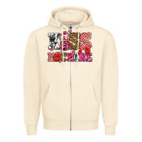 Sandshell kiss machine with lips olivia Zipper Hoodie - OliviaCreatesArt
