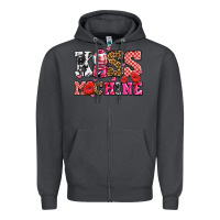 Smoke kiss machine with lips olivia Zipper Hoodie - OliviaCreatesArt