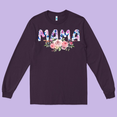 Mama Long Sleeve Tee Designed By Bettercallsaul