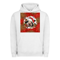 Pigment Lunar Rock christmas cow Urban Hoodie - LillyAllenDesigns