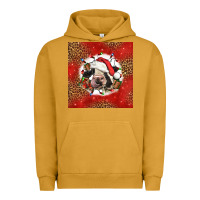 Pigment Peanut Butter christmas cow Urban Hoodie - LillyAllenDesigns