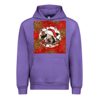Tulip christmas cow Urban Hoodie - LillyAllenDesigns