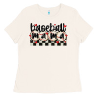 Bone baseball mama Ladies Tee - MaliasSmallBusiness