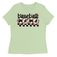 Matcha baseball mama Ladies Tee - MaliasSmallBusiness