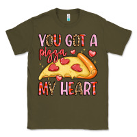 Army Green you got a pizza my heart Classic Tee - LillyAllenDesigns