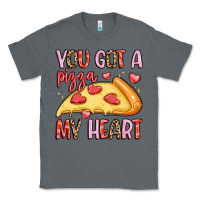 Charcoal Heather you got a pizza my heart Classic Tee - LillyAllenDesigns