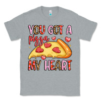 Heather Grey you got a pizza my heart Classic Tee - LillyAllenDesigns