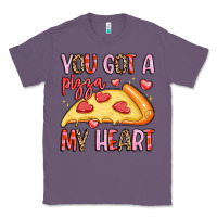 Lavender you got a pizza my heart Classic Tee - LillyAllenDesigns