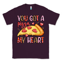 Plum you got a pizza my heart Classic Tee - LillyAllenDesigns