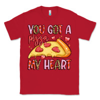 Red you got a pizza my heart Classic Tee - LillyAllenDesigns
