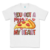White you got a pizza my heart Classic Tee - LillyAllenDesigns