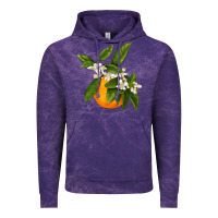 Cloud Purple Tangerine Vintage Hoodie - LillyAllenDesigns