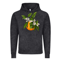 Vintage Black Tangerine Vintage Hoodie - LillyAllenDesigns