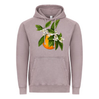 Vintage Zinc Tangerine Vintage Hoodie - LillyAllenDesigns
