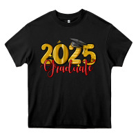 Black 2025 graduate Heavy Core Tee - MaliasSmallBusiness