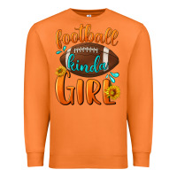 Carrot football kinda girl Premium Sweatshirt - BundleAndBundleShop