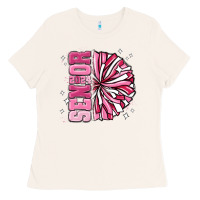Bone senior 2024 pink cheer Ladies Tee - MaliasSmallBusiness