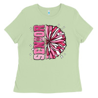 Matcha senior 2024 pink cheer Ladies Tee - MaliasSmallBusiness