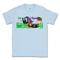 Dusty Blue Too Cute To Spook Baby Orangutan Classic Tee - LillyAllenDesigns
