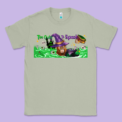 Too Cute To Spook Baby Orangutan Classic Tee Designed By Lillyallendesigns