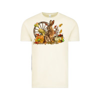 Vintage Arctic Fall Rabbit Vintage Tee - LillyAllenDesigns