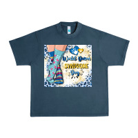 Midnight Navy world down syndrome day Urban Heavy Tee - Artiststas