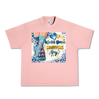 Salmon world down syndrome day Urban Heavy Tee - Artiststas