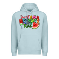 Blue Mist Sweet summer time Premium Hoodie - FaDigitalArtStudio