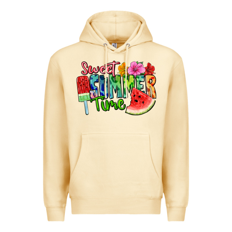 Sweet Summer Time Premium Hoodie by FaDigitalArtStudio | Teevron