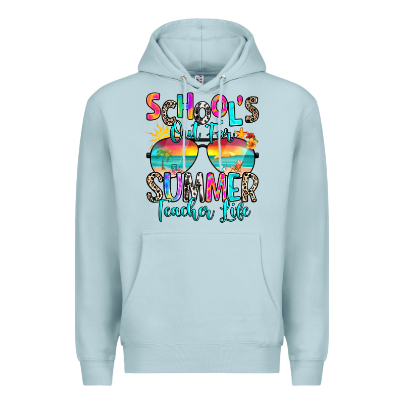 School's Out For Summer Teacher Life Premium Hoodie by RanaPortraitStore | Teevron