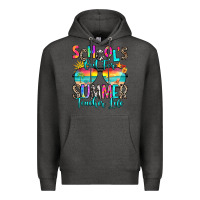 Charcoal Heather school's out for summer teacher life Premium Hoodie - RanaPortraitStore
