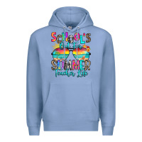 Colony Blue school's out for summer teacher life Premium Hoodie - RanaPortraitStore