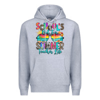 Heather Grey school's out for summer teacher life Premium Hoodie - RanaPortraitStore