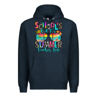 Navy school's out for summer teacher life Premium Hoodie - RanaPortraitStore