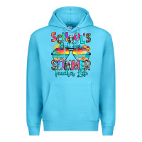 Ocean Blue school's out for summer teacher life Premium Hoodie - RanaPortraitStore